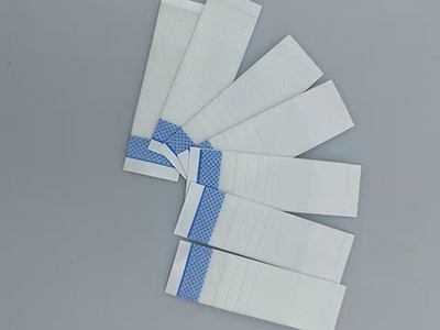 Cinta adhesiva para cuello no tejida