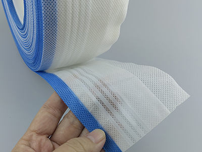 Cinta adhesiva para cuello no tejida