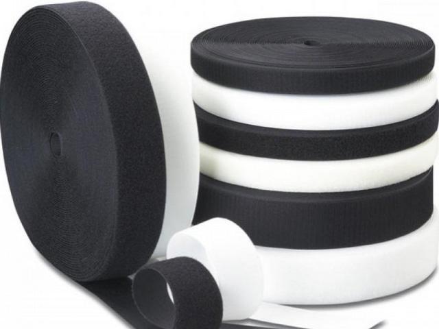 Negro Velcro adhesivo cinta tejido costura de doble cara Velo adhesivo de o  con Cinta ajustable ual-Si